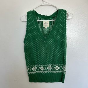 Vintage Green Vest
